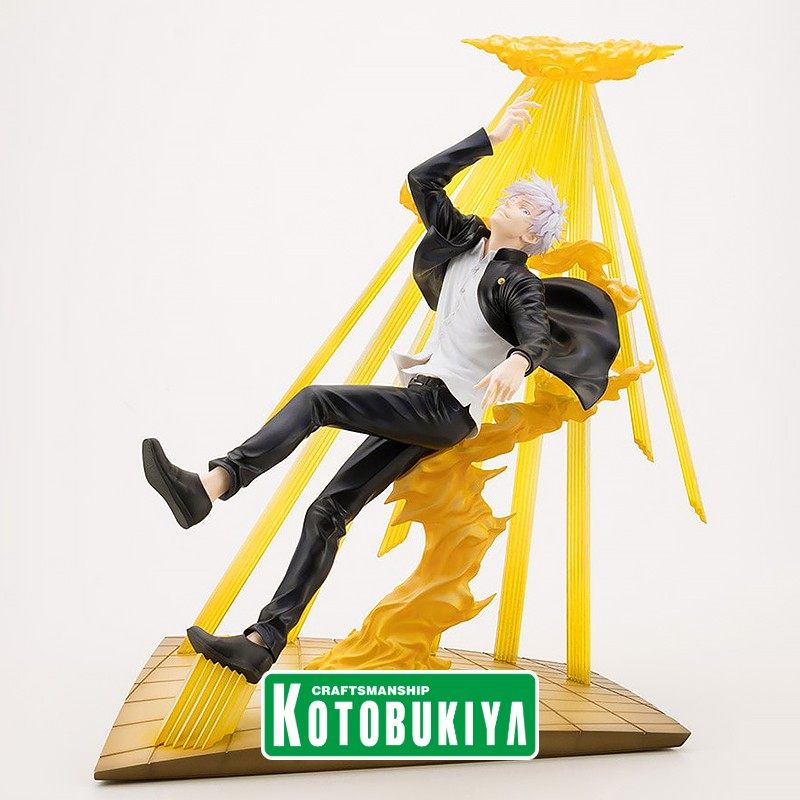 In-Stock Kotobukiya Artfx J Jujutsu Kaisen Season 2 Gojo Satoru Figure Huiyu Yuzhe Dx Edition Deluxe Pv135