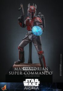 In Stock Hottoys Ht Tms127 Star Wars Ahsoka Mandalorian Super Commando