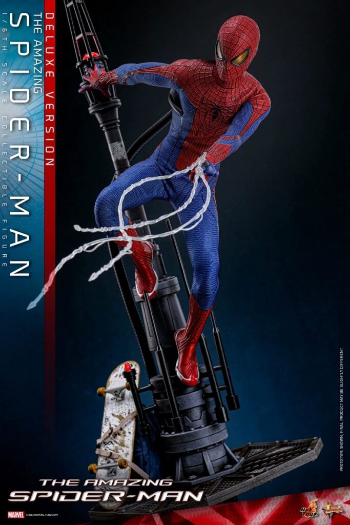 In Stock Hottoys Ht Mms772 the Amazing Spider-Man Garfield Deluxe Edition
