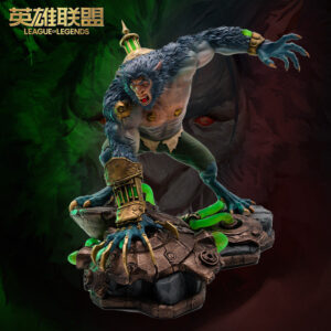 League of Legends Lol Battle of the Two Cities Warwick 1/7 Sculpture Game Peripheral Figurine