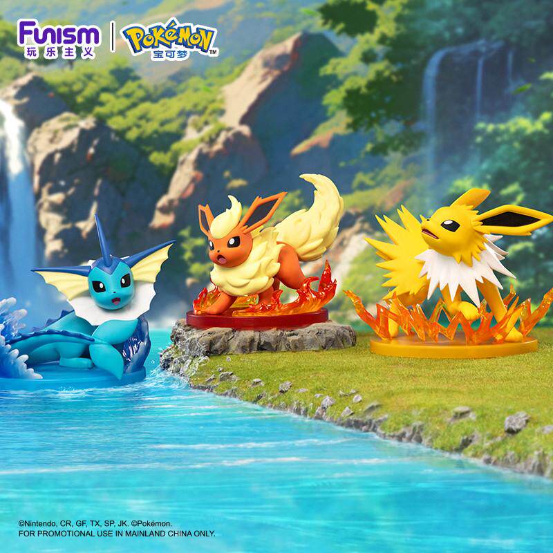 Playful Authentic Pokémon Eevee Blind Box Peripheral Series Figurines Birthday Gift for Boys New Year Gift