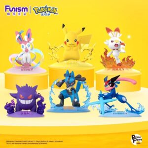 Playful Pokémon Figures Pikachu Doll Toy Gengar Ornament Blind Box Merchandise Collection official store