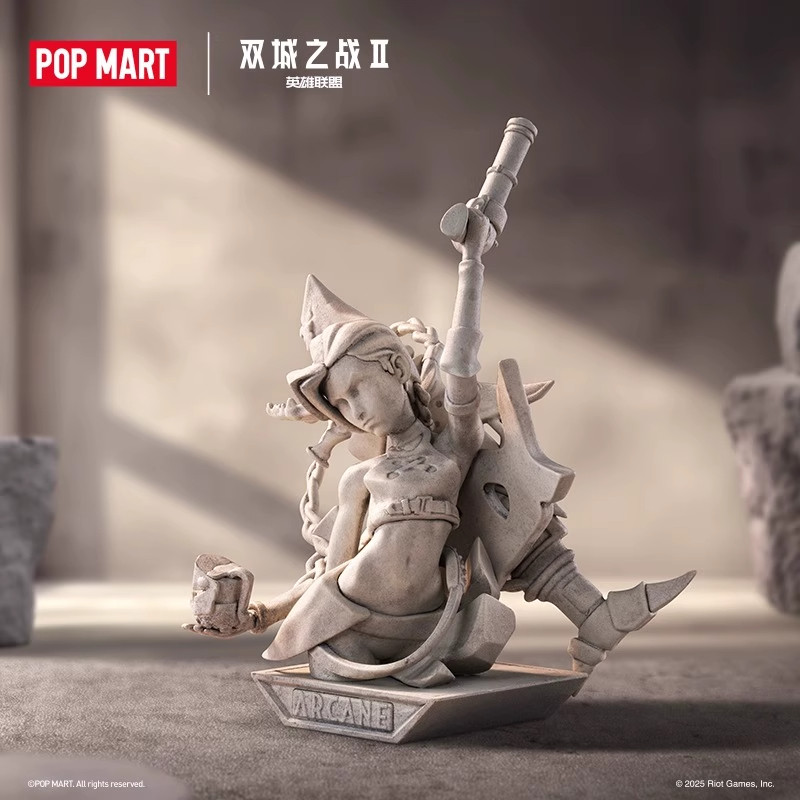 Popmart Official League of Legends: the Battle of the Twin Cities Blind Box Toy Jinx Figurine