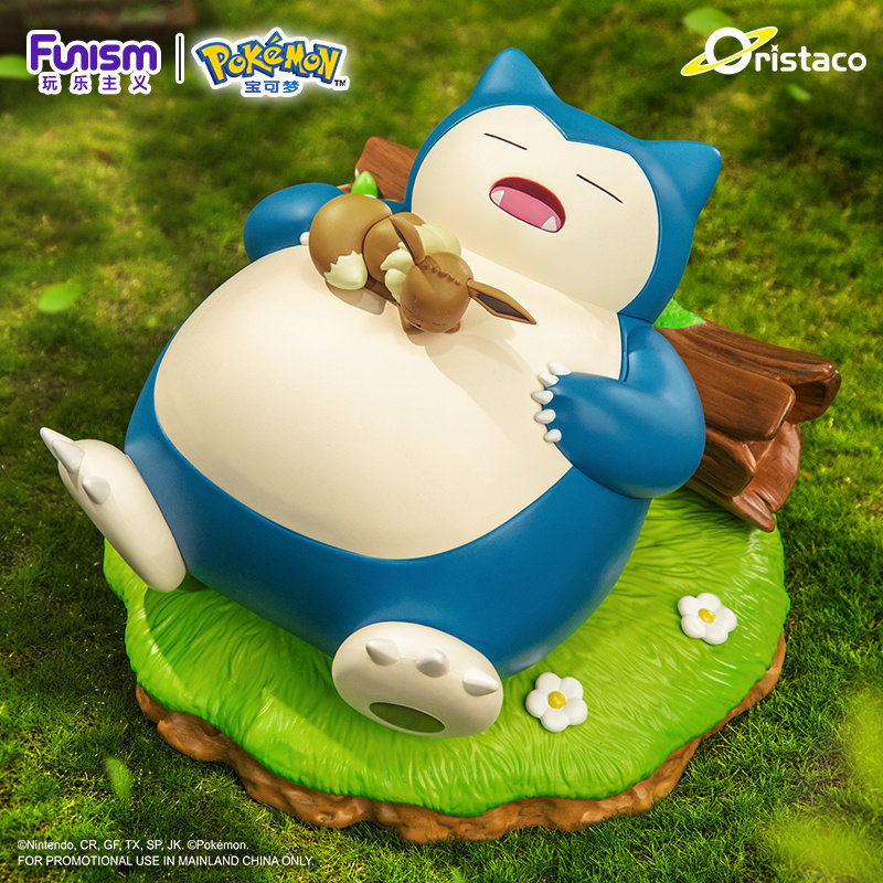 Playful Pokémon Snorlax and Eevee Pikachu Collectible Figures Trendy Toys Birthday Gifts