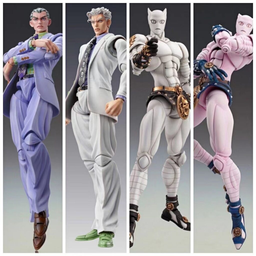 Super Jojo's Bizarre Adventure Action Figure Toy Doll Model Ornament Movable Jotaro Kujo Merchandise