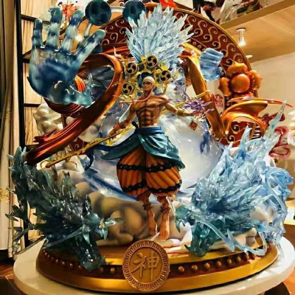 Blind Box One Piece Luffy Zoro Chopper Robin Princess Vivi Hand Model Car Cake Ornament Gift