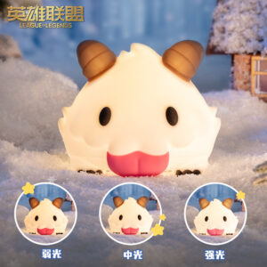 League of Legends Lol Poro Pat Light Night Light Bedroom Bedside Sleep Night Light
