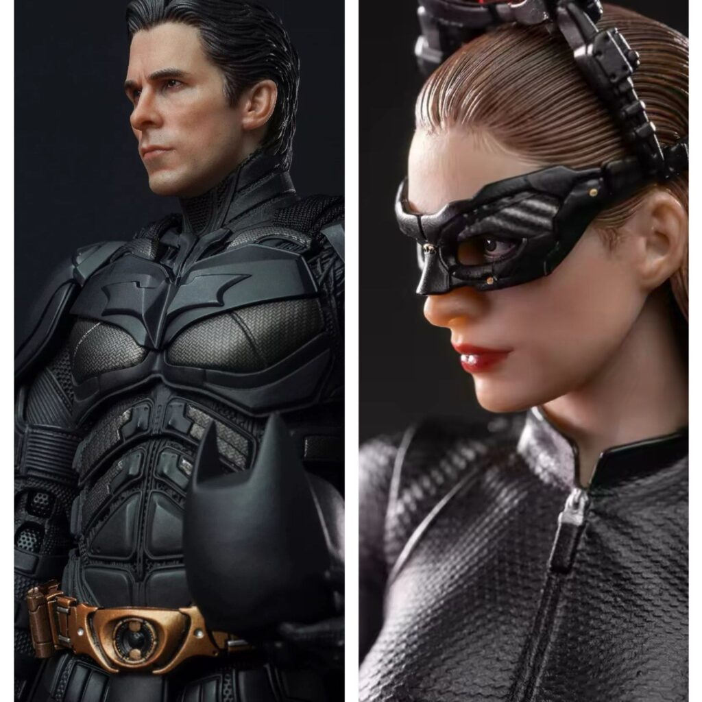 In Stock Inart Batman Catwoman the Dark Knight Rises Bane 1/12 Action Figure