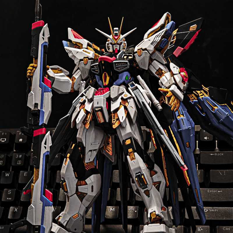 Gundam Assembly Model Strike Freedom Hg Barbatos Unicorn Mecha Figure Building Block Toy Boy Gift
