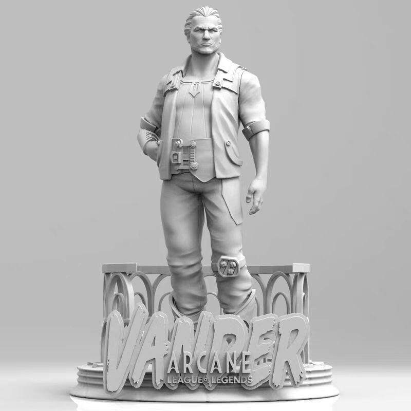 League of Legends Lol Figure: Battle of the Two Cities Vandel Light-Curing High-Precision 3D Printed Toy