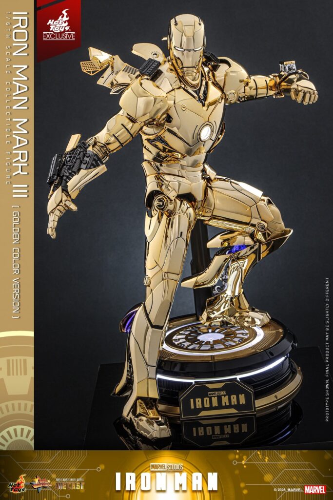 In Stock Hottoys Ht Mms764D69 Iron Man Mk3 Gold Edition