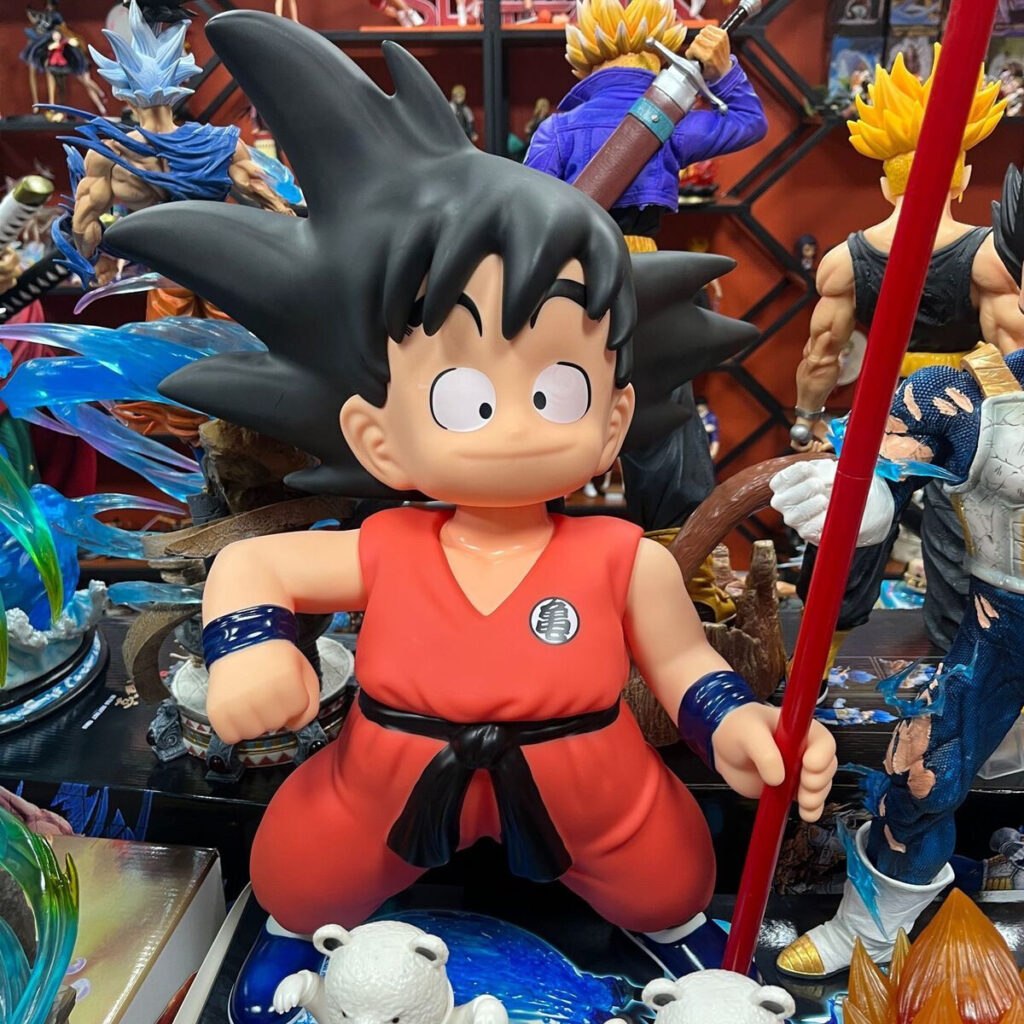 Anime Wholesale 1:1 Son Goku Figure Dragon Ball Goku Trendy Toy Anime Figure Model Display Piece