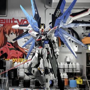 New Freedom Hg Strike Freedom Mg Mecha Model Red Heretic Unicorn Assembled Freedom Warrior Gundam Figure