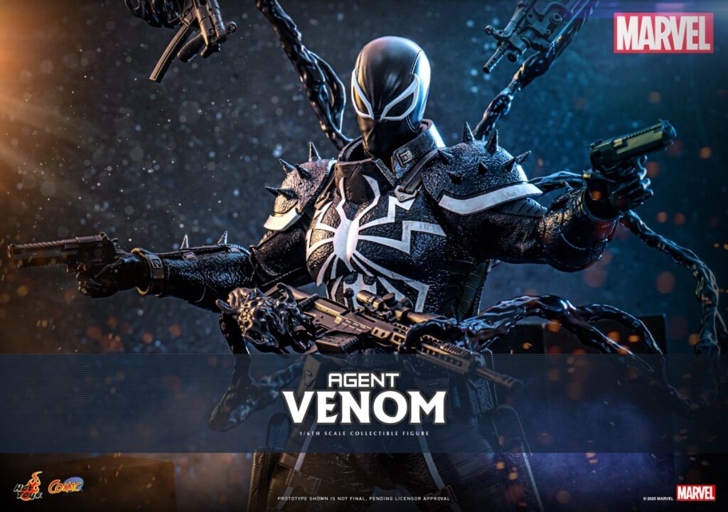In Stock Hottoys Ht Cms025 Marvel Comics Venom Agent