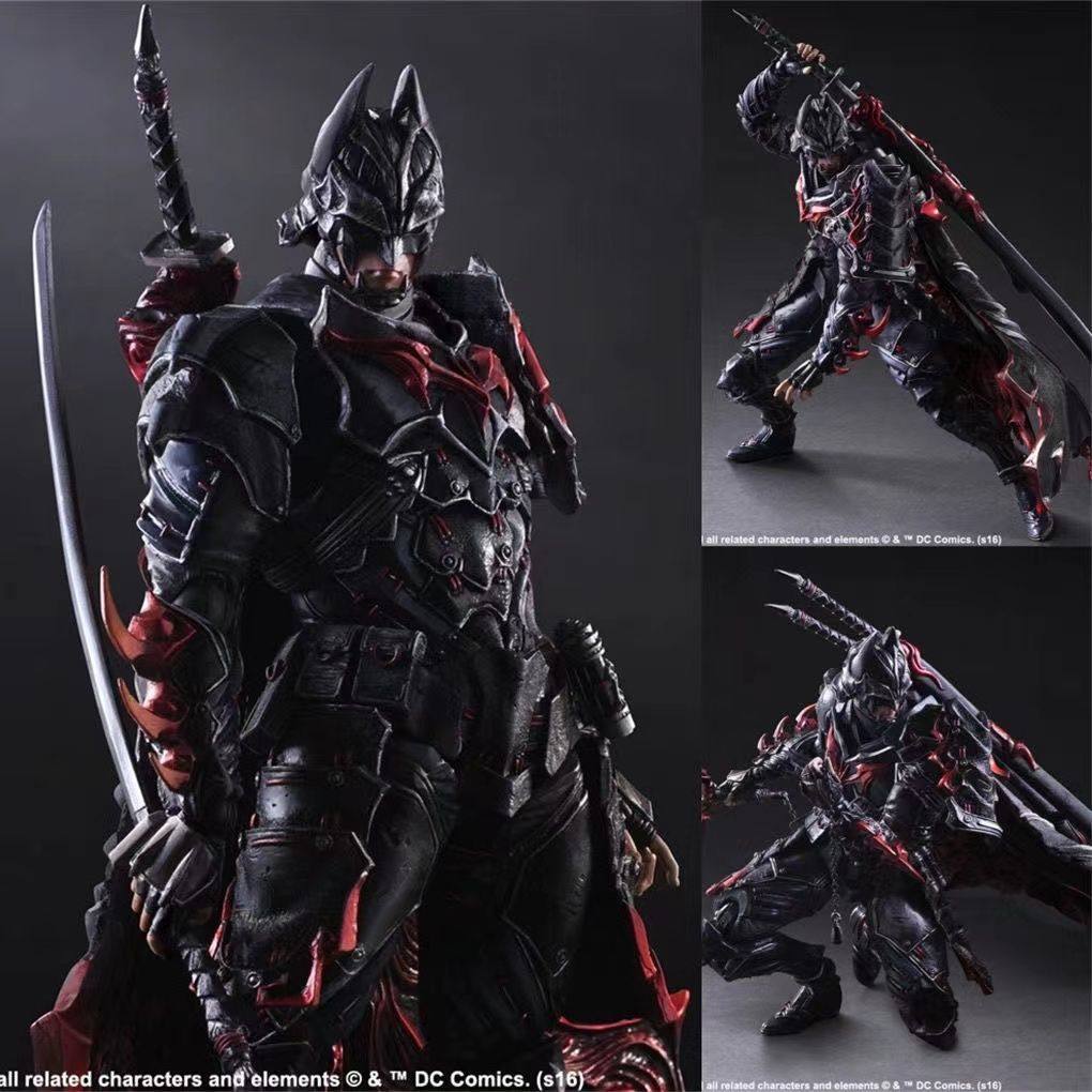 Play Changed to Dc Comics Variant Series Bushido Batman Super Articulated Action Figure Model Ornament Doll Gift