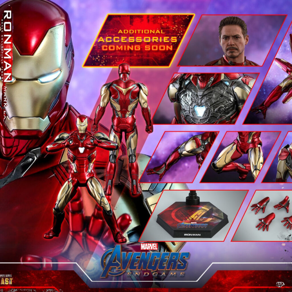 Hot Toys Brand New in Stock Hottoys Ht 1/6 Avengers 4 Iron Man Mk85 Die-Cast Alloy Mms528