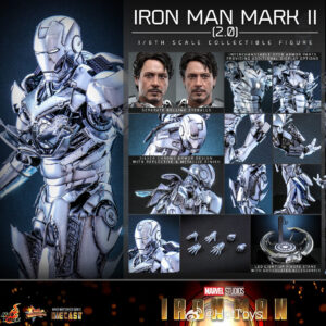 Hot Toys Hottoys Ht 1/6 Iron Man Mark2 Mk2 2.0 Mms733