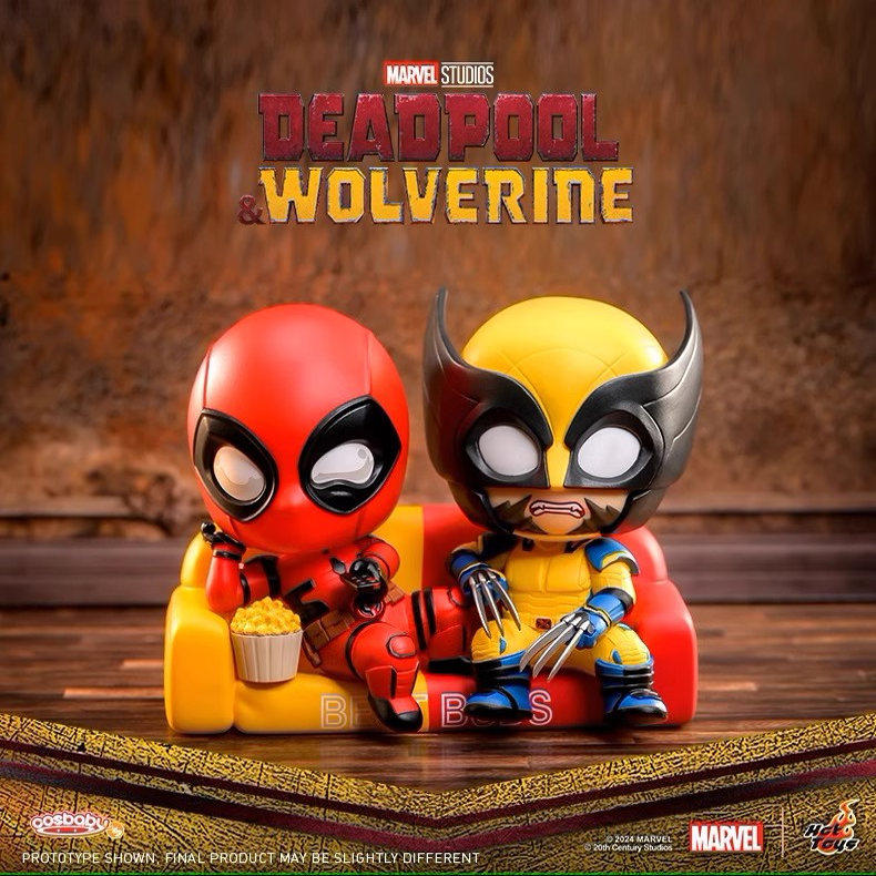 In Stock Hottoys Cosbaby Cosb1092 Deadpool and Wolverine Deadpool Collection Collectible Figure