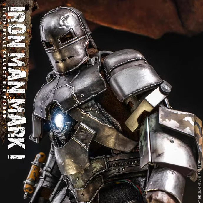 Hot Toys New in Stock Hottoys Ht Mms605D40 Alloy Die-Cast Iron Man Mk1
