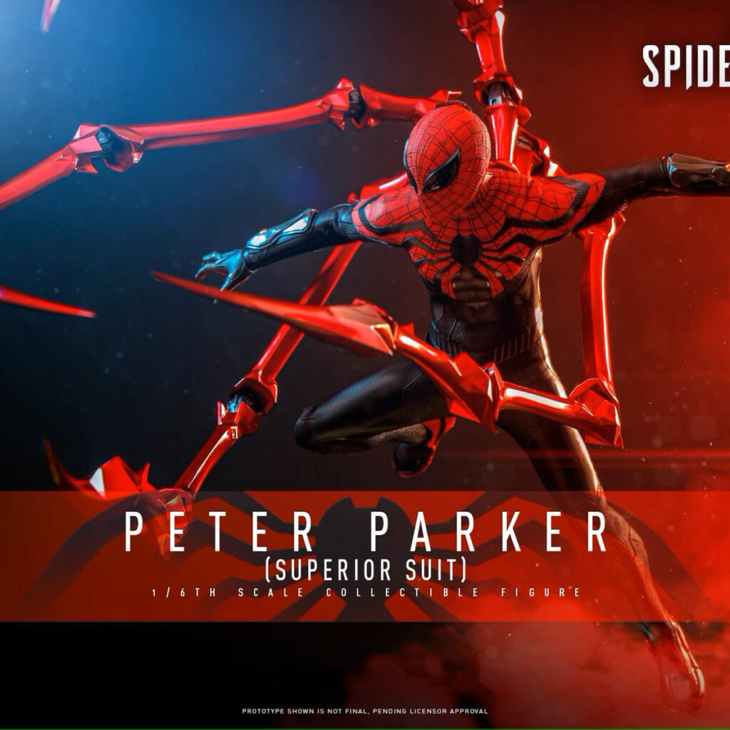 In Stock Hot Toys Ht 1/6 Vgm61 Marvel Spider-Man 2 Peter Parker Ultimate Suit