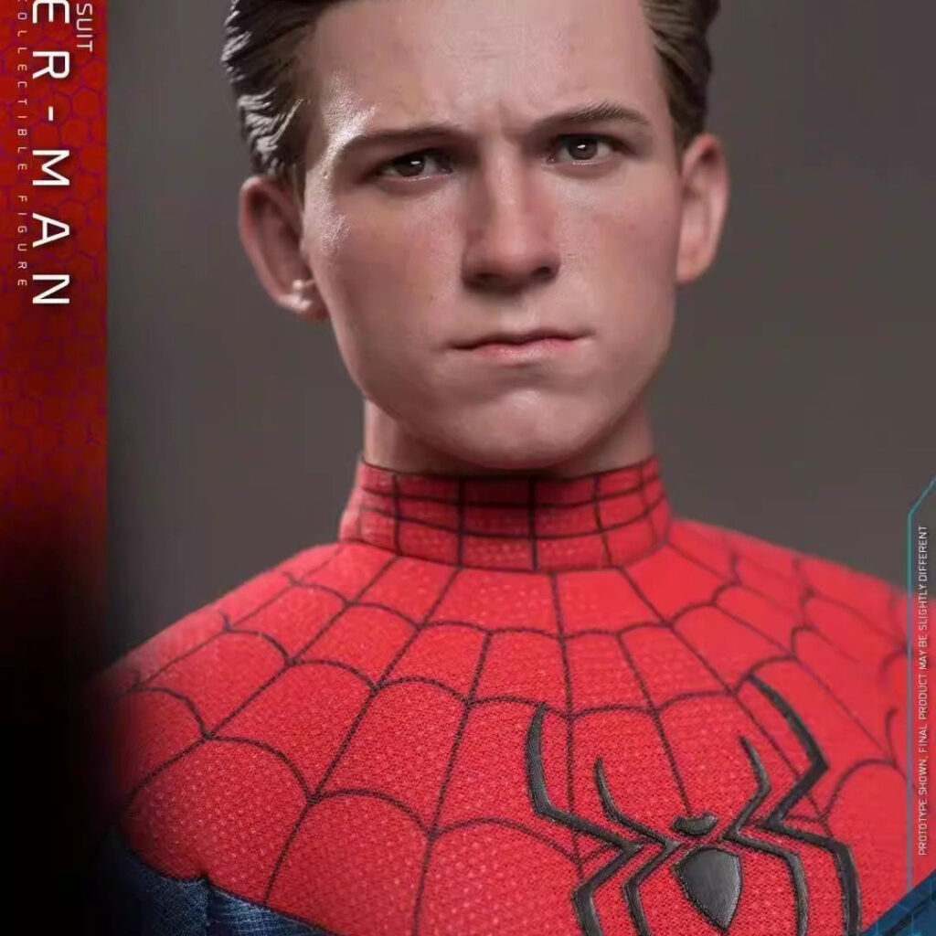 Brand New in Stock Hottoys Ht Mms679 Mms680 Heroes No Return Spider-Man Red and Blue Suit