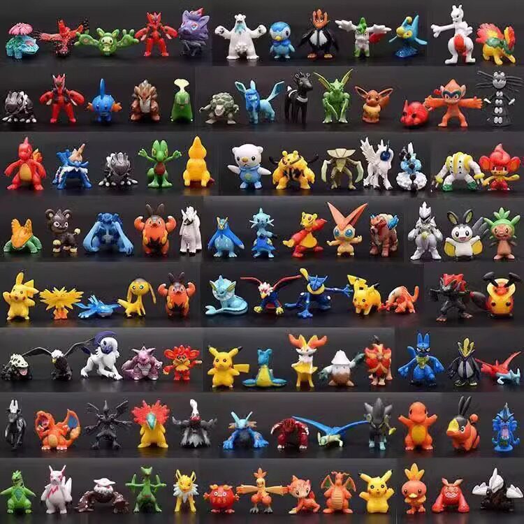 Pokémon Pocket Monster Ball Pokémon Doll Figure Toy Figurine Mythical Beast Ornament Model