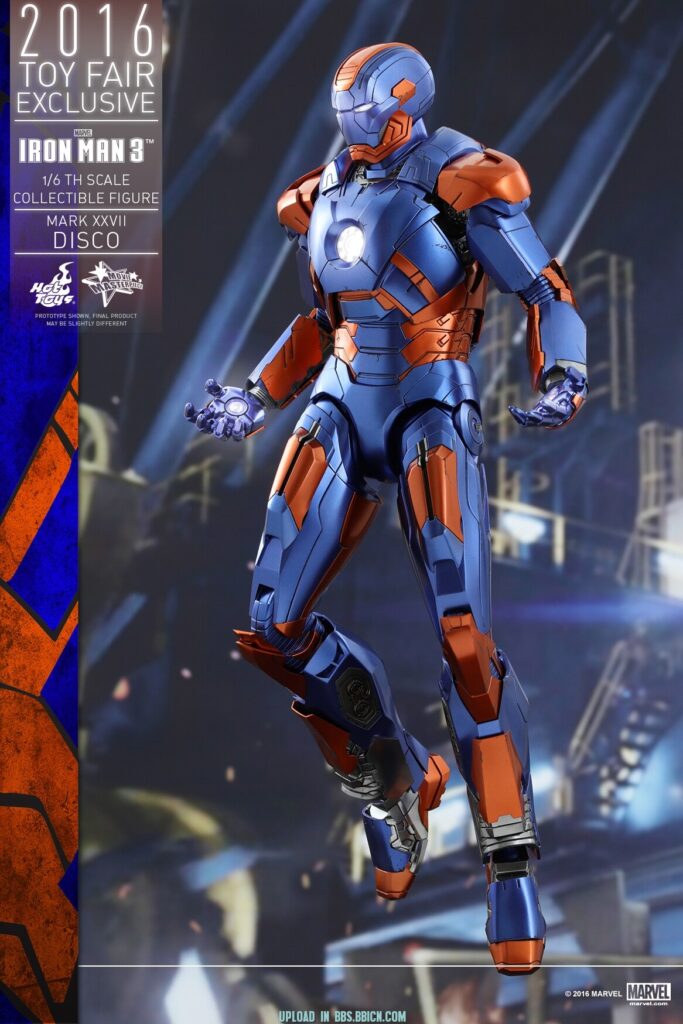 In Stock Hottoys Ht Mms371 Iron Man Mk27 Disco