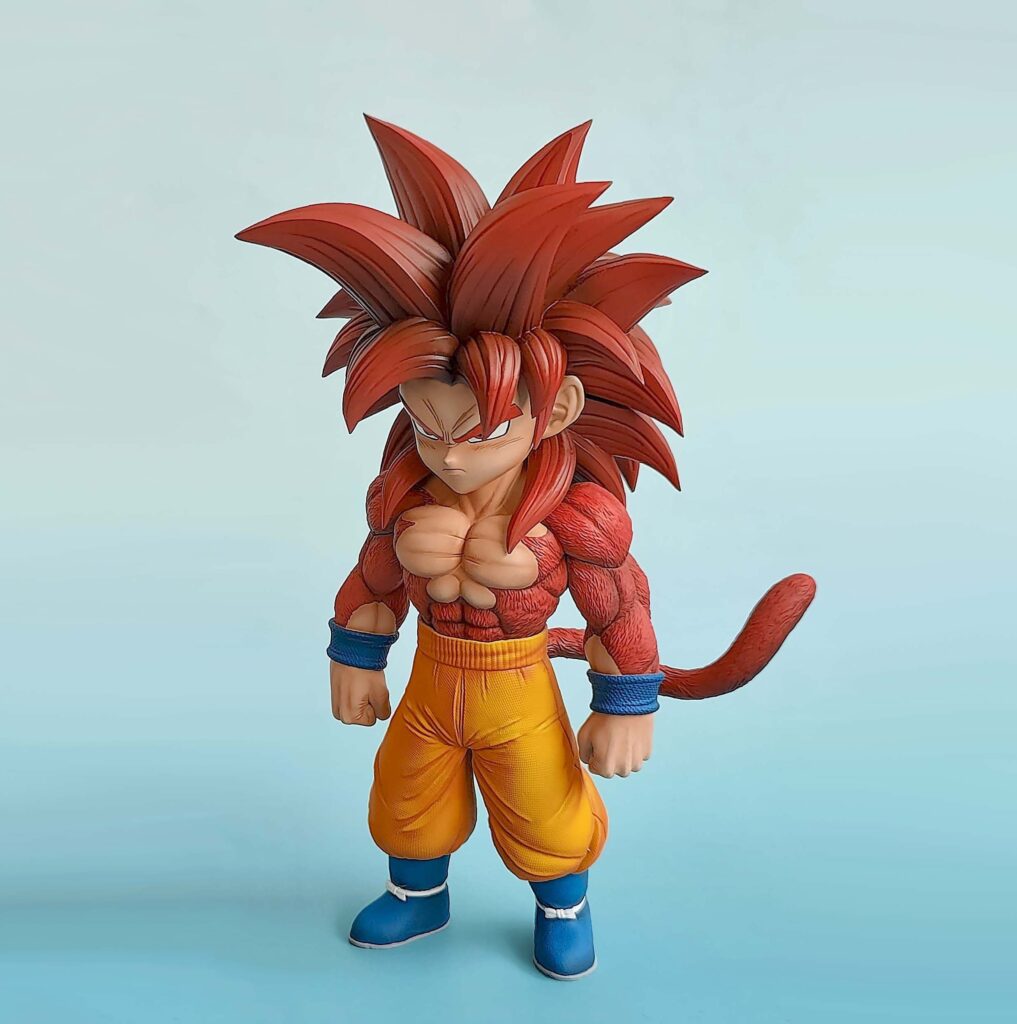Daima Super Saiyan Goku Dragon Ball Figure Boxed Model Ornament