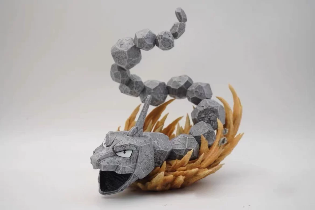 【Model Fun】Zhenxinzhen (True New Town) Big Rock Snake B Original Color Pokémon Figure