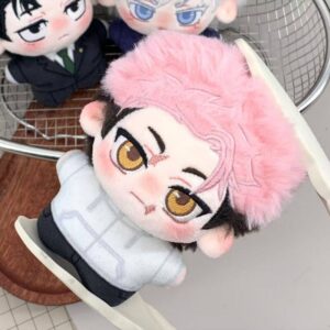 High-Quality Q-Version Anime Jujutsu Kaisen 2205 # Gojo Satoru Premium Edition Two-Faced Demon Slayer Figure Model Ornament
