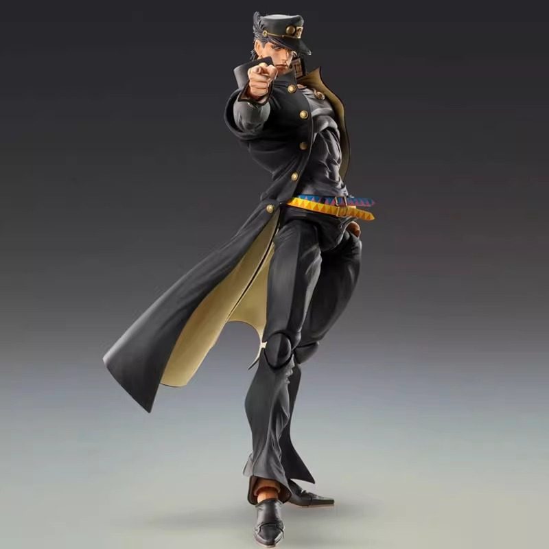 Jojo's Bizarre Adventure Large Figure Jotaro Kujo Platinum Star Articulated Model Boxed Figure