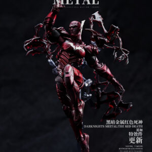 Yuanye Culture Quality Manufacturing Red Death Dark Night Metal Batman Model Figure