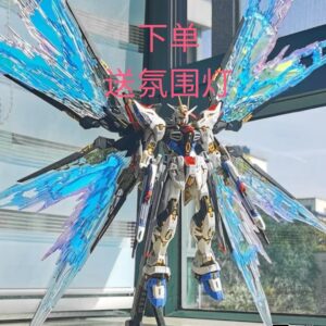 In-Stock Gundam Strike Freedom with Light Wing Unicorn Kit Model Building Blocks Gundam Figure for Men