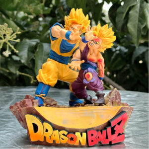 Dragon Ball Classic Scene Father's Energy Wave Son Goku Son Gohan Figure Anime Model Ornament Gift