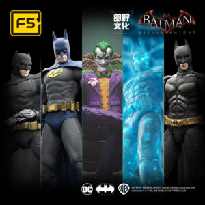 F5 Wilderness Culture Batman Second Series Blind Box Arkham Knight Deathstroke Joker Figure Model Ornament