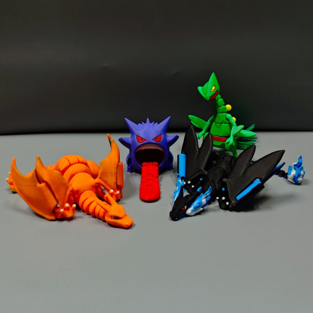 Pokémon Figure Series 3D Printed Pokémon Charizard Model Figurine Creative Gift for Friends