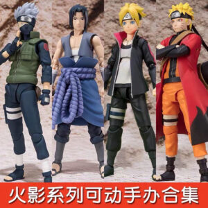 Shf Naruto Movable Figures Naruto Sasuke Kakashi Uchiha Itachi Action Figures Model Toys Dolls