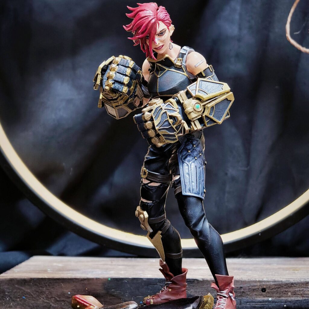 [Ready Stock] League of Legends Weight Figure Two City War Weight Figure Boutique Statue League of Legends Figure