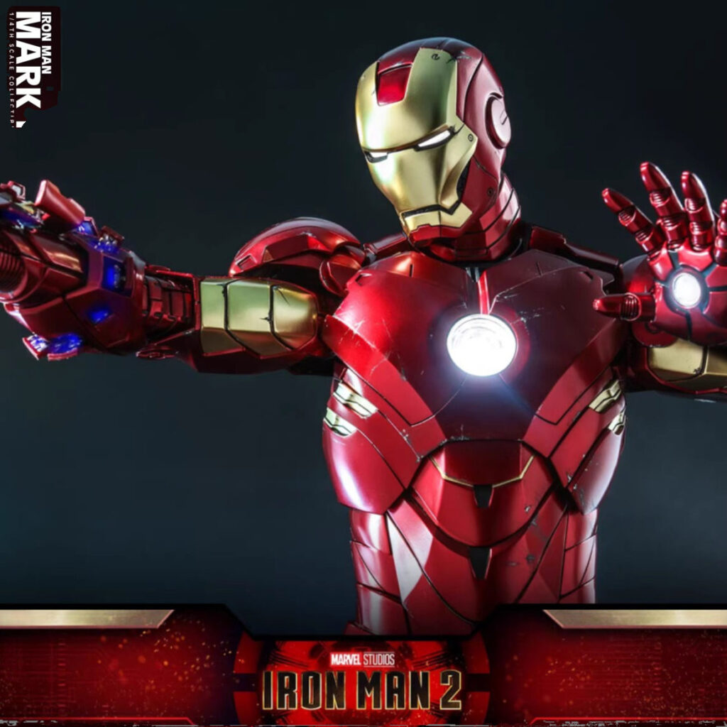 Brand New in Stock Hottoys Ht 1/4 Iron Man Mk4 Armor Dismantling Machine Set Qs021 Single Figure Qs020