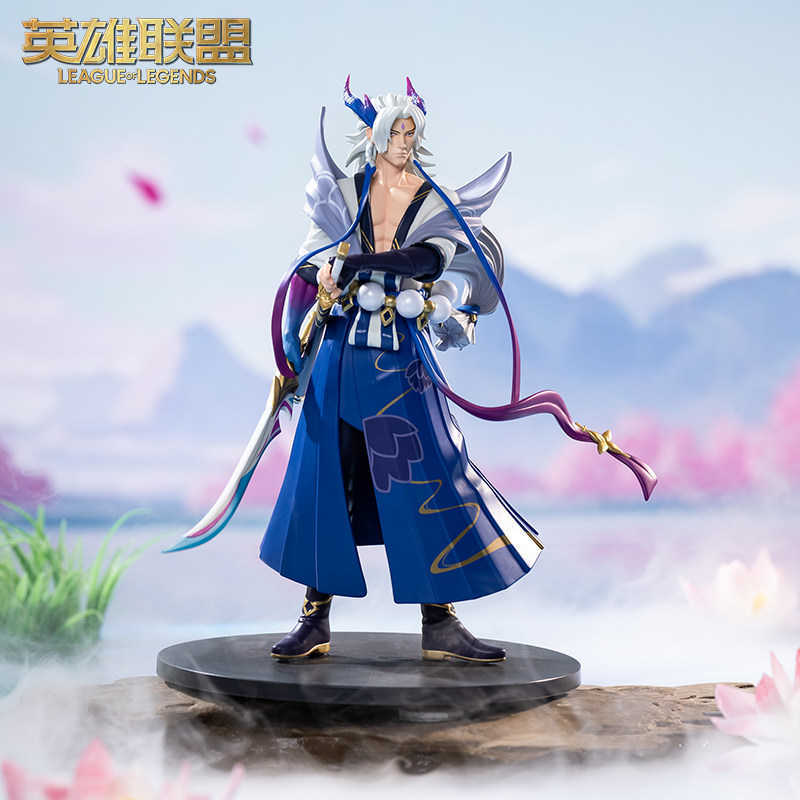 League of Legends Lol Spirit Blossom Yone 1:8 Scale Figure Game Merchandise Decoration