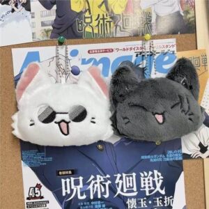 Jujutsu Kaisen Merchandise Gojo Satoru Plush Doll Squeaky Suguru Geto Syaoran Plush Toy Gift for Girls