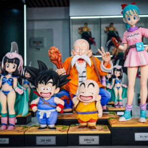 【Statue Brother Jt】Childhood Bulma, Chichi, Krillin, Goku, Master Roshi, Dragon Ball Figurine Gift