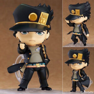 Jojo Bizarre Adventure 985 # Jotaro Kujo, Movable Joints, Q Version Nendoroid, Face-Changing Doll Figure.