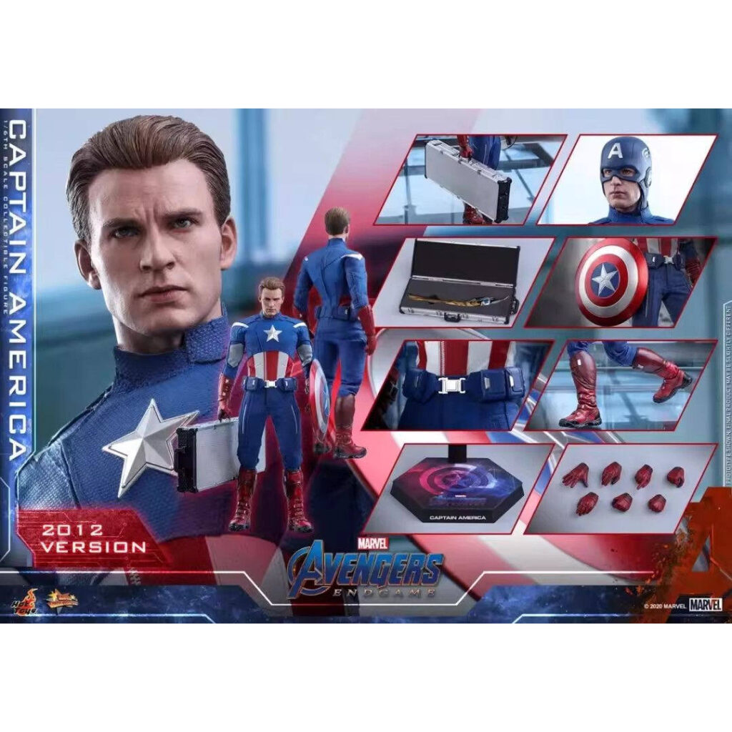 Hot Toys Hot Toys Mms563 Avengers: Endgame Captain America 2.0