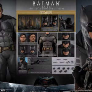 Hottoys Ht 1/6 Batman Vs. Superman Bvs Batman 2.0 Mms731 732