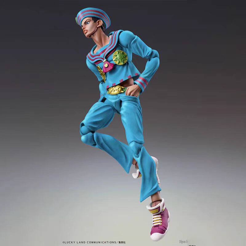 Medicos Super Action Figure Jojo's Bizarre Adventure Josuke Higashikata Articulated Figure