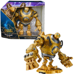 Limited Lol League of Legends Britz Robot Ashi Figure Creative Birthday Gift for Boyfriend and Classmate