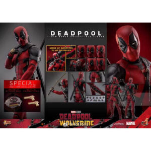 Hot Toys Brand New in Stock Hottoys Ht Mms746 Deadpool and Wolverine Deadpool 3.0