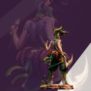 League of Legends Lol Outcast Thorn·Akali Gk Trendy Toy Figure Birthday Gift Anime Model Ornament