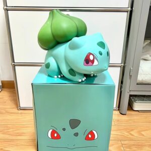 Cute Bulbasaur Figure 1:1 Scale Potted Doll Authentic Pokémon Living Room Gift for Men and Women Large Ornament